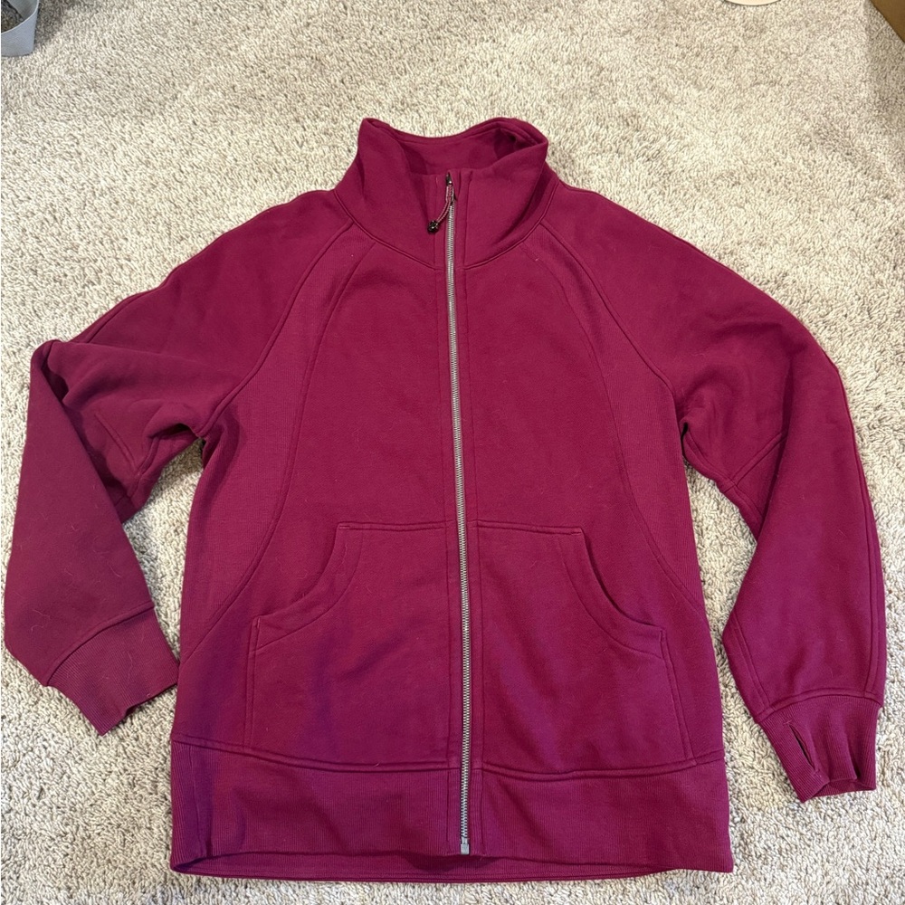 Lululemon oversized funnel-neck full zip